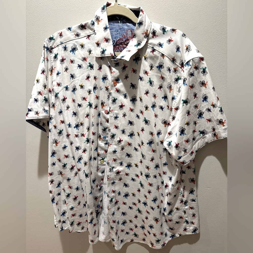 Robert Graham button down - Worn Once - GREAT CONDITION